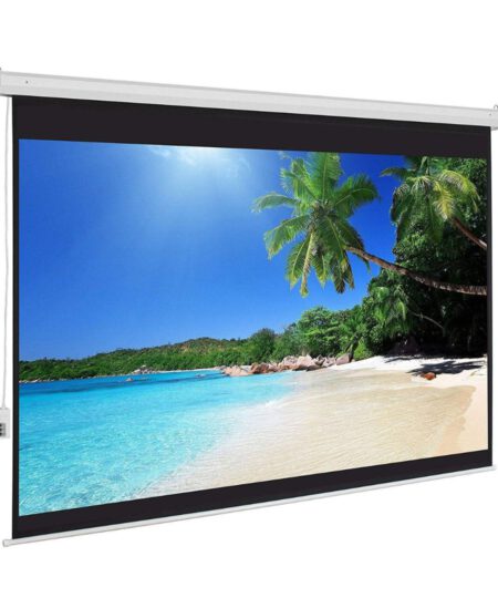 Electric Projector Screen 180X180 cm with remote