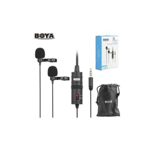 Boya BY-M1DM Dual Lavalier Universal Debate Microphone (1)
