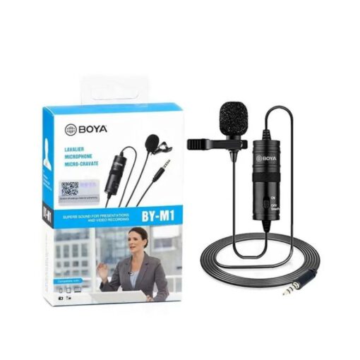 Boya By-M1 Microphone For Smartphones DSLR Cameras