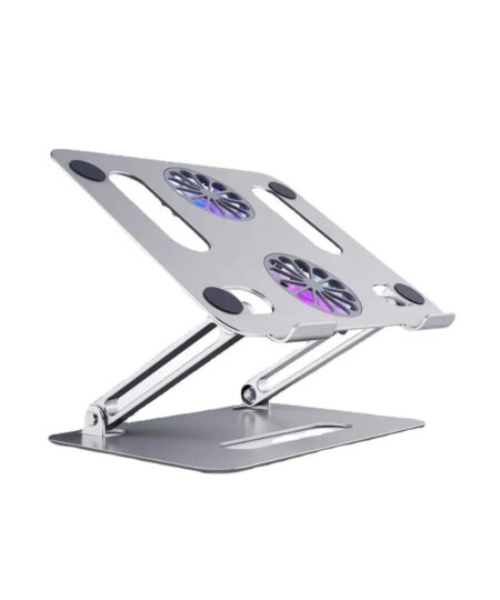 Professional Aluminium laptop stand with fans (3)