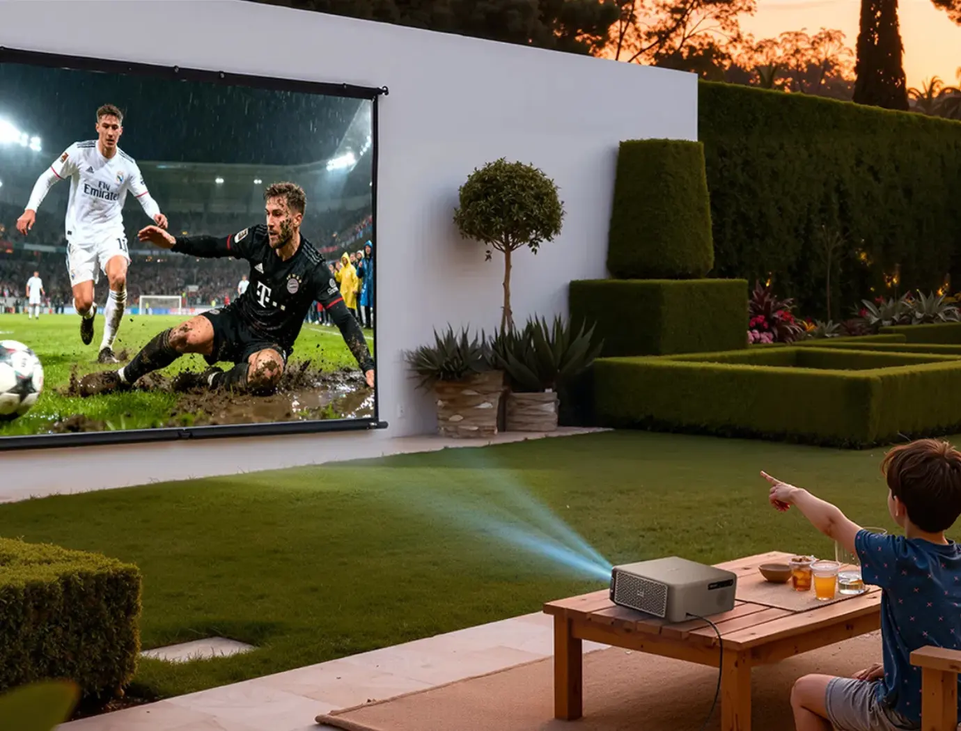 Territories Technologies projector screens products category.