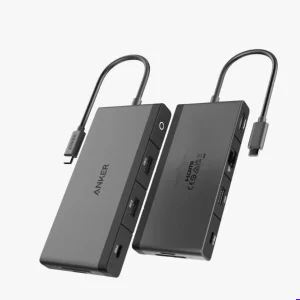 Anker Usb C Hub In GreyANKER  552 USB-C HUB (9-IN-1) Grey