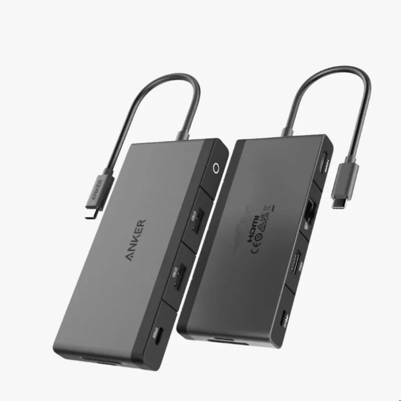 Anker Usb C Hub In GreyANKER  552 USB-C HUB (9-IN-1) Grey