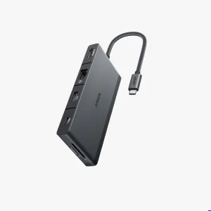 Anker Usb C Hub In Grey WebpANKER  552 USB-C HUB (9-IN-1) Grey