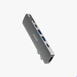 Anker Usb C Hub In Grey Webp️ANKER 332 USB-C HUB (5-IN-1) BLACK (Copy)