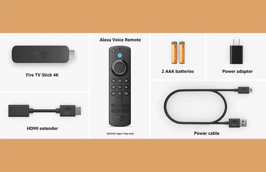 Amazon Fire TV Stick HD Streaming Device – 8GB Storage With Enhanced Remote