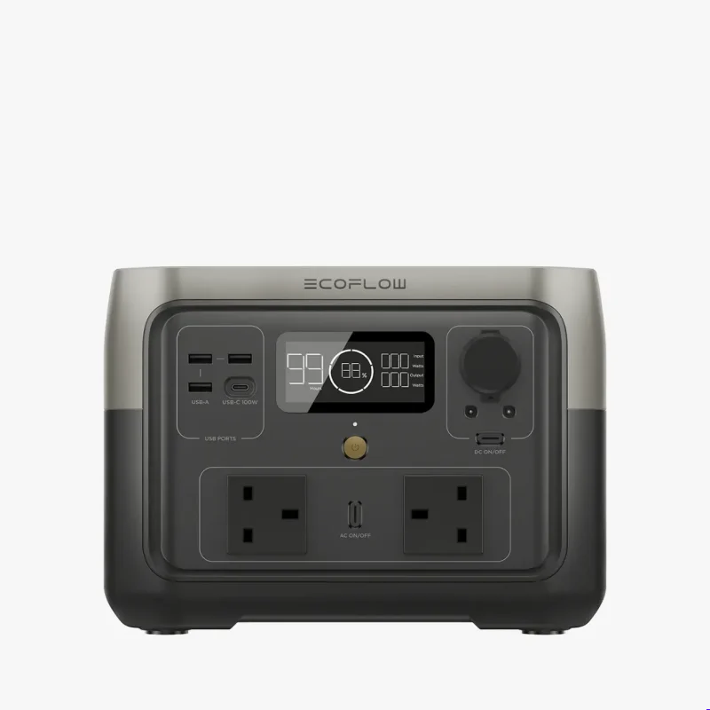 Ecoflow River Max Portable Power Station W WhEco Flow RIVER 2 Max Portable Power Station (500W, 512Wh)