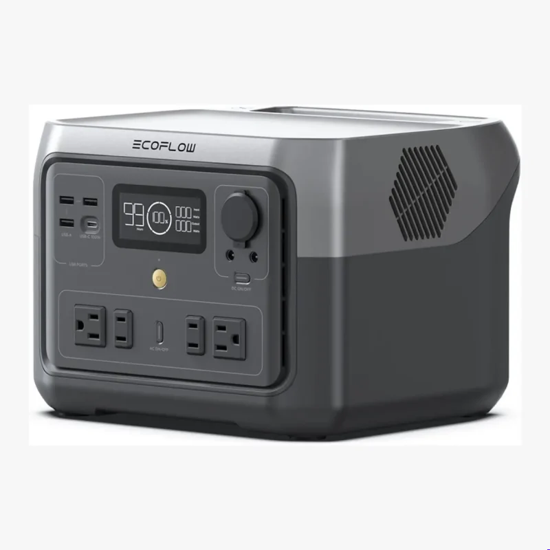 EcoFlow RIVER 2 Max Portable Power Station (500W, 512Wh)