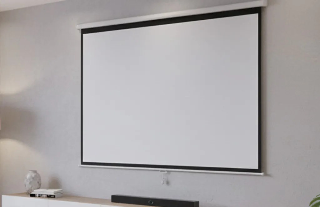 Electric Projector Screen 200cm X 200 cm with remote
