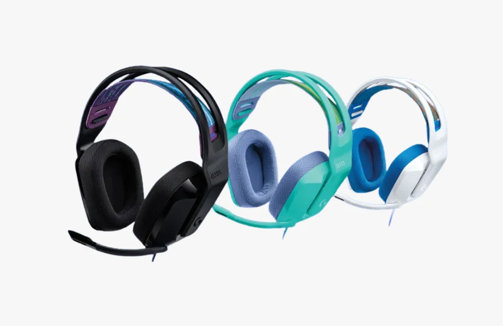 Logitech G Wired Gaming HeadsetLogitech G335 Wired Gaming Headset with Flip to Mute Microphone.