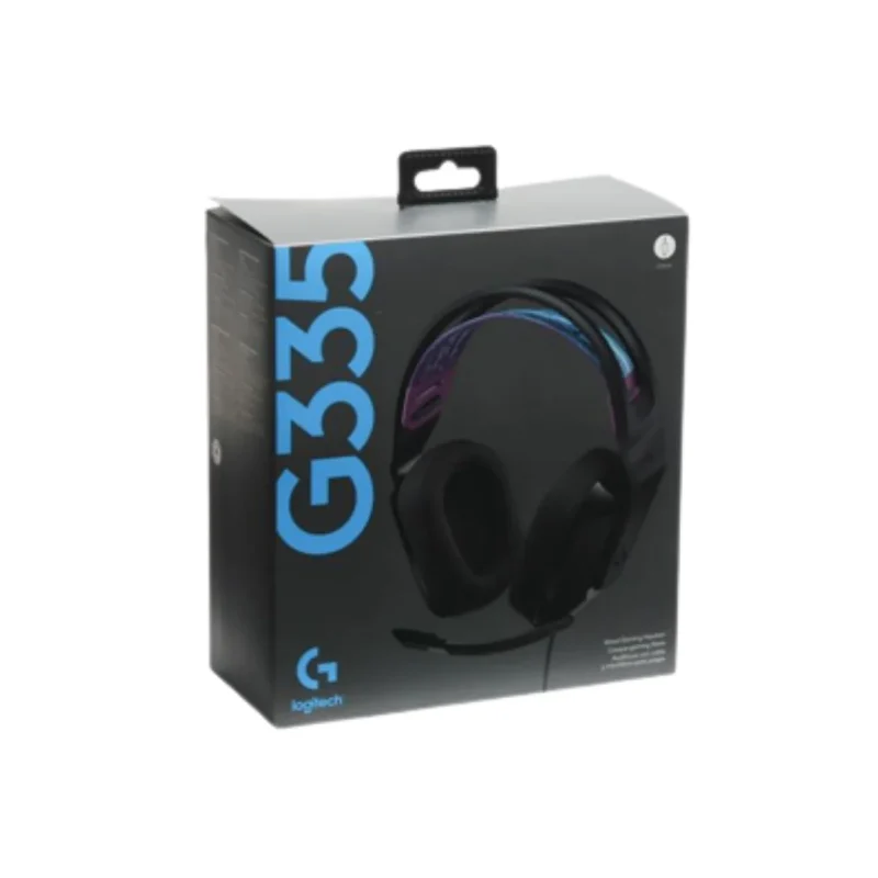 Logitech G Wired Gaming Headset BLogitech G335 Wired Gaming Headset with Flip to Mute Microphone.Logitech G--- Wired Gaming Headset b Logitech G Wired Gaming Headset BLogitech G335 Wired Gaming Headset with Flip to Mute Microphone.