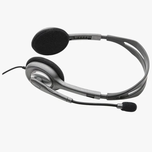 Logitech H Stereo Headset For PcLogitech H151 Wired On Ear Headphones With Mic. (Copy)
