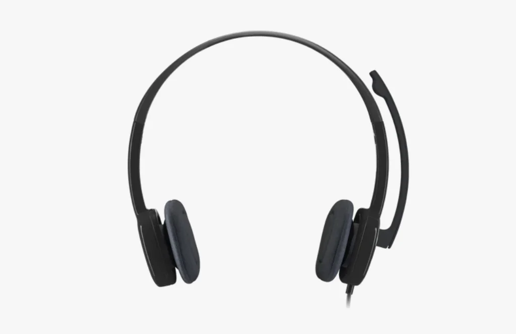 Logitech H Wired On Ear Headphones With Mic DLogitech H151 Wired On Ear Headphones With Mic.