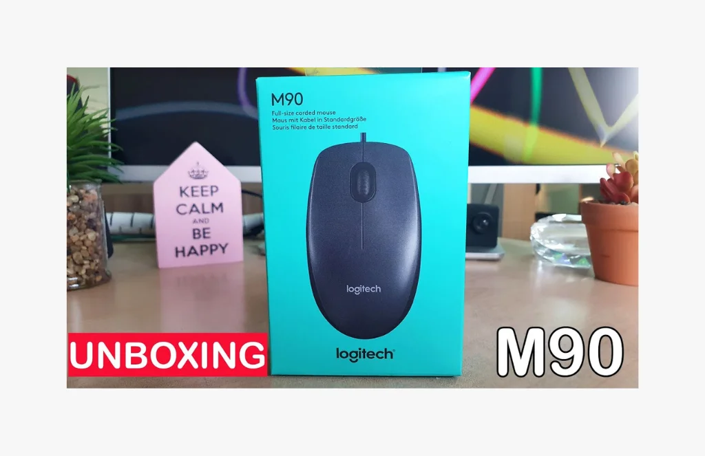 Logitech M90 Wired USB Optical Mouse