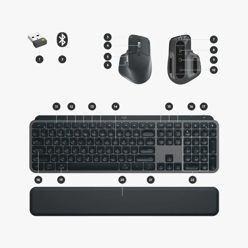 Logitech MX Keys Combo for Business | Gen 2 Logitech MX Keys Combo for Business | Gen 2