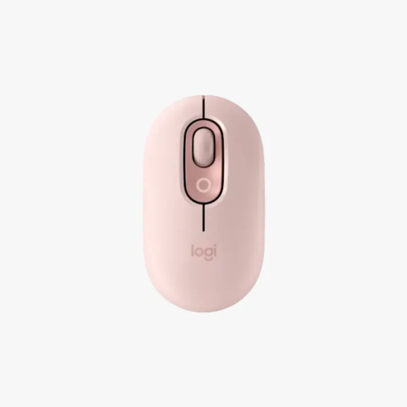 Logitech POP Mouse, Wireless Mouse with Customizable Emojis, Silent Touch Technology.