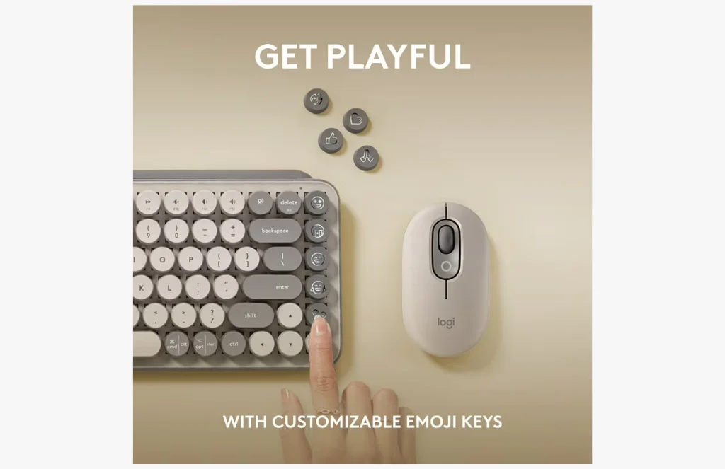 Logitech Pop Keys Mechanical Wireless Keyboard With Customisable Emoji Keys DwebpLogitech Pop Keys Mechanical Wireless Keyboard with Customisable Emoji Keys