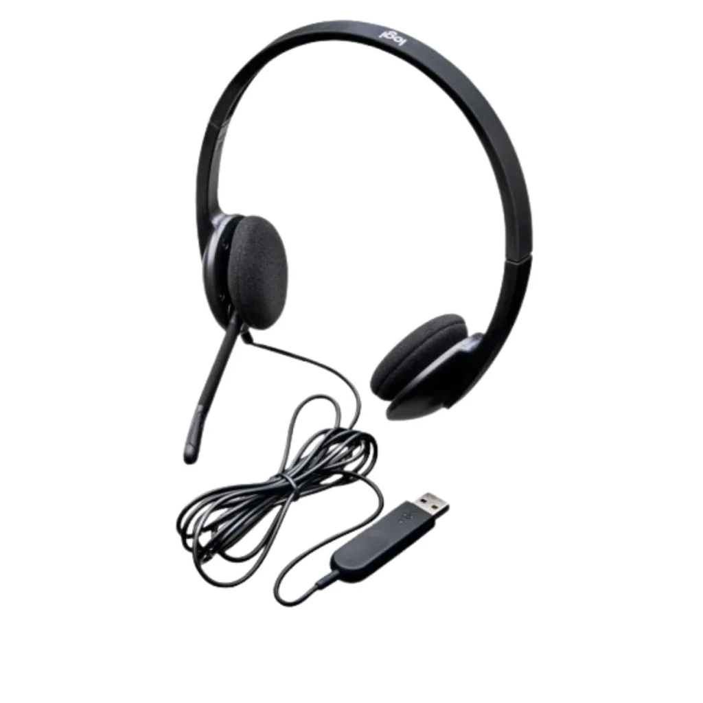 Logitech Usb Headset H Stereo Usb Headset For Windows And MacLogitech USB Headset H340, Stereo, USB Headset for Windows and Mac.