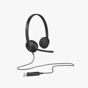Logitech Usb Headset H Stereo Usb Headset For Windows And MacLogitech USB Headset H340, Stereo, USB Headset for Windows and Mac.