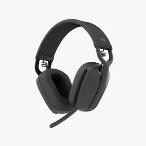 Logitech Zone Vibe Wireless Over Ear Headphones With Noise Canceling MicrophoneLogitech Zone Vibe 100 Wireless Over Ear Headphones with Noise Canceling Microphone.