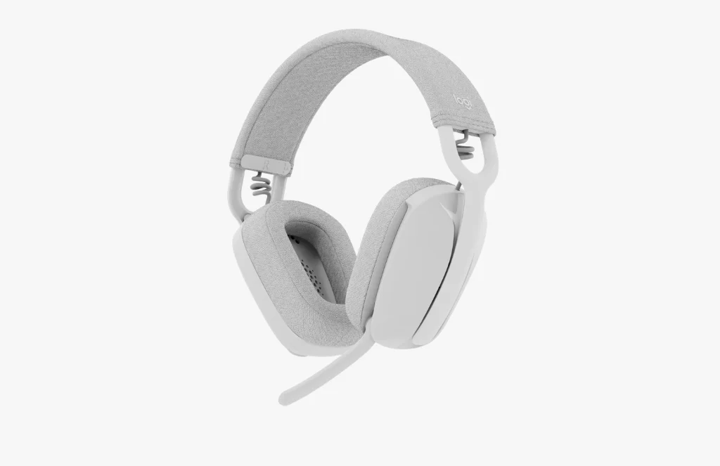 Logitech Zone Vibe Wireless Over Ear Headphones With Noise Canceling Microphone BLogitech Zone Vibe 100 Wireless Over Ear Headphones with Noise Canceling Microphone.
