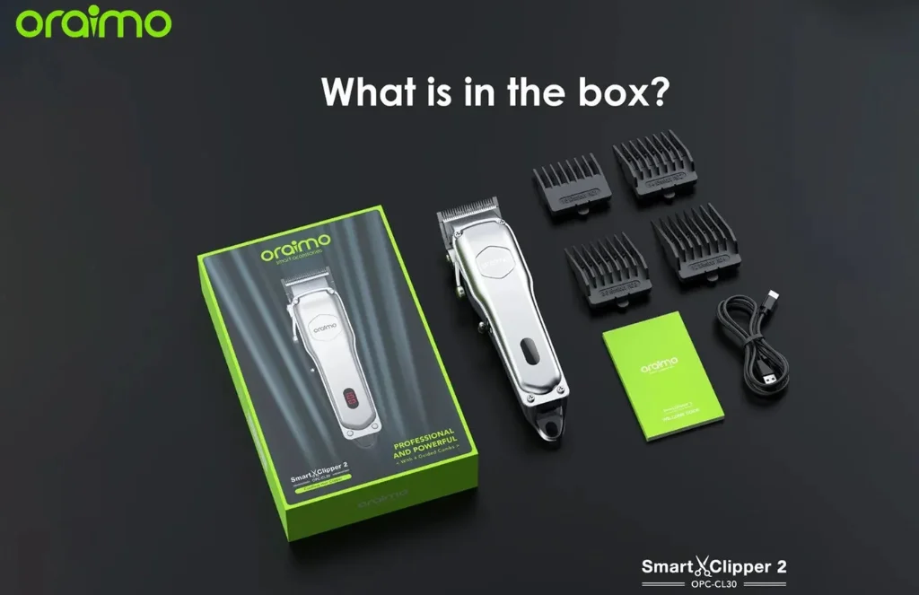 Oraimo Opc Cl Smart Clipper - Professional Hair ClipperOraimo OPC-CL30 Smart Clipper 2 Professional Hair Clipper