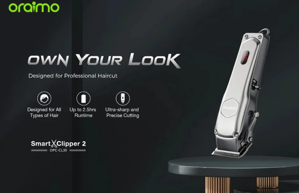 Oraimo Opc Cl Smart Clipper - Professional Hair ClipperOraimo OPC-CL30 Smart Clipper 2 Professional Hair Clipper