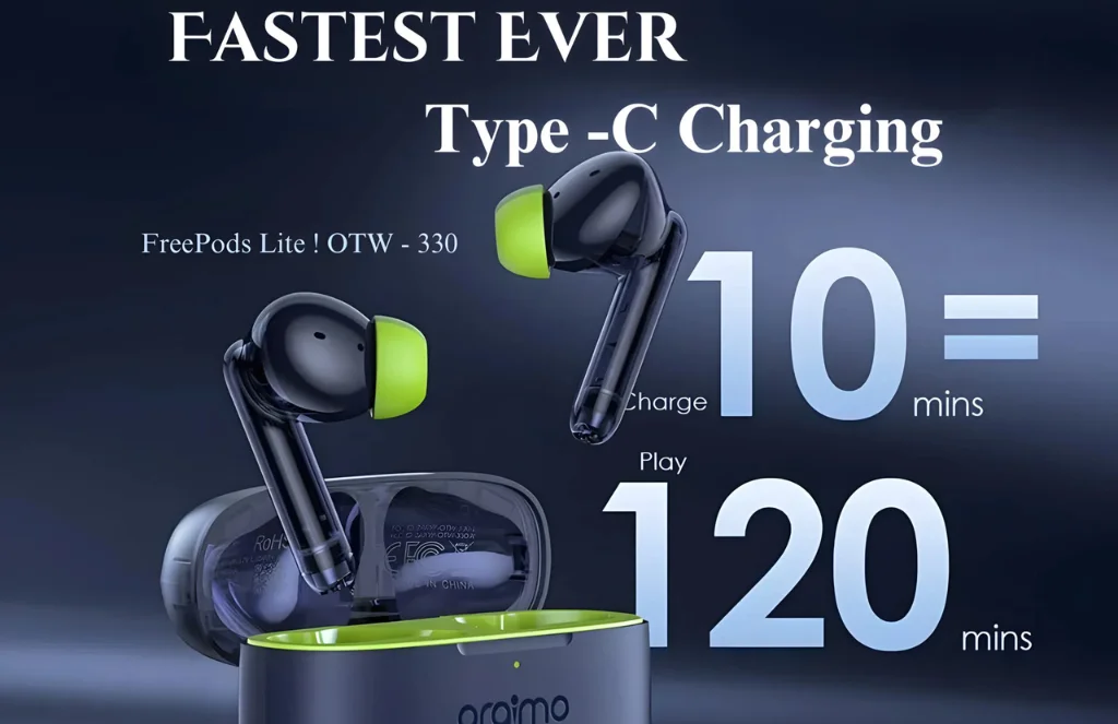 Oraimo Otw Free Pods Lite EarbudsOraimo OTW-330 Free Pods Lite Earbuds