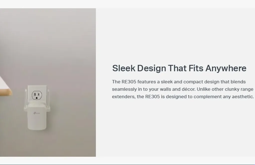 Tp Link Re Ac Dual Band Wi Fi Range ExtenderTP-Link RE305 AC1200 Dual-Band Wi-Fi Range Extender