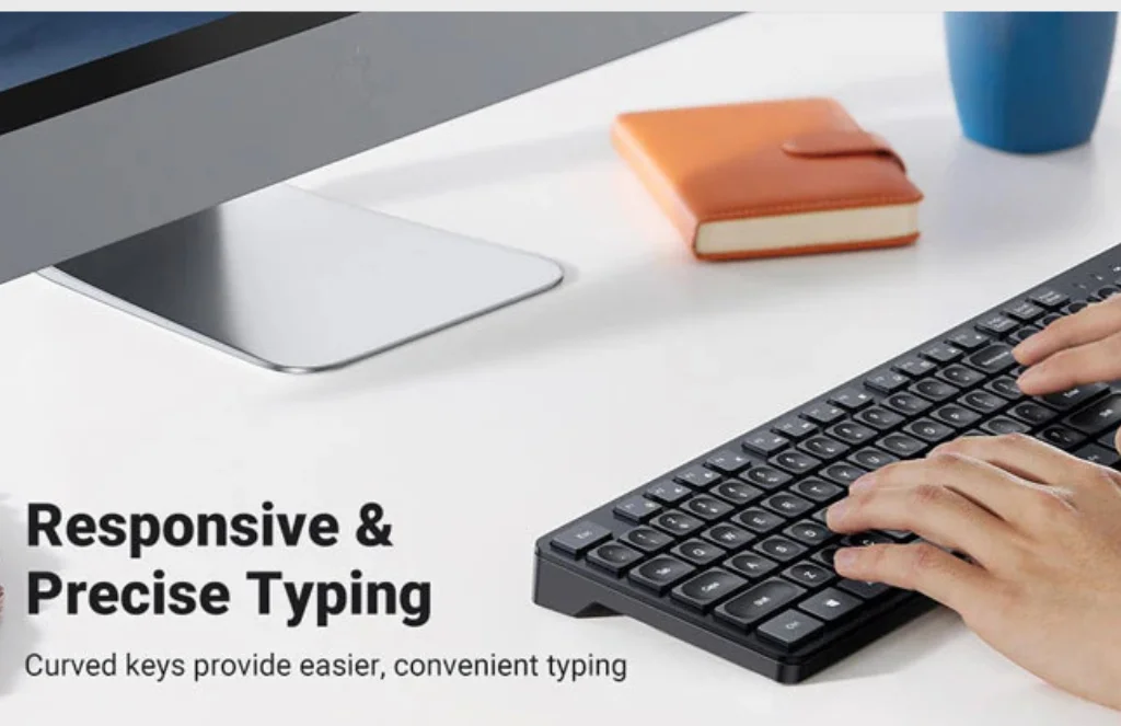 UGREEN KU004 Wireless Chocolate Membrane keyboard (UG- 35735)