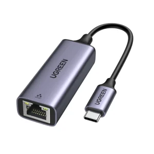 Ugreen Usb Type C To M Ethernet Adapter Space GrayUGREEN USB Type C to 10/100/1000M Ethernet Adapter (Space Gray)