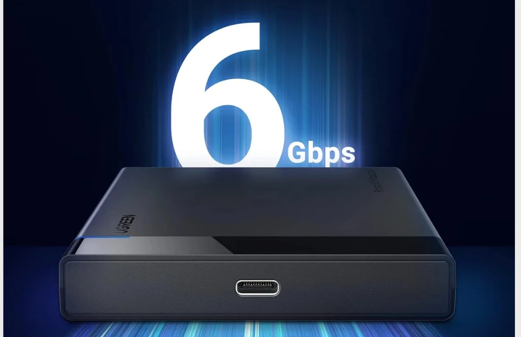 Ugreen Us Usb Sata Hdd Ssd External Drive EnclosureUgreen US221 USB 3.0 SATA HDD SSD 2.5 External Drive Enclosure.