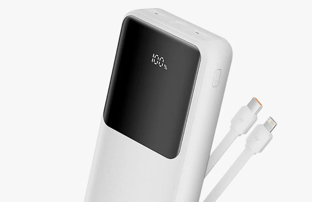 Vention Mah Power Bank Micro Usb - Usb C - Usb A - Usb A W White FhlbVention 20000mAh Power Bank (Micro-USB + USB-C + USB-A + USB-A) 22.5W White-FHLB0
