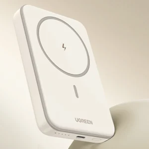 UGREEN 20W 10000mAh Magnetic Wireless Power Bank Beige – UG-25208 UGREEN 20W 10000mAh Magnetic Wireless Power Bank Beige – UG-25208