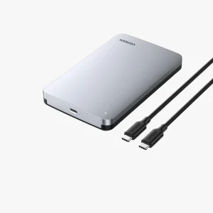 UGREEN USB-C HDD Enclosure Aluminum, 2.5 Inch, USB 3.1 Type C To SATA External Reader,