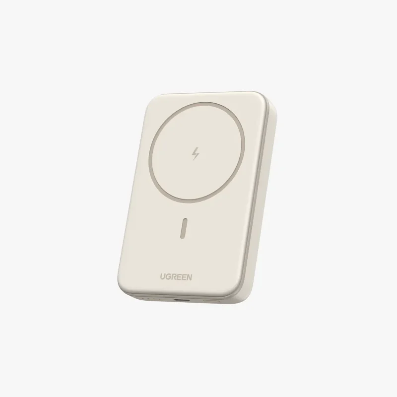 UGREEN 20W 10000mAh Magnetic Wireless Power Bank Beige – UG-25208 UGREEN 20W 10000mAh Magnetic Wireless Power Bank Beige – UG-25208
