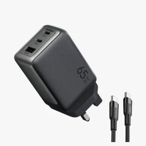 oraimo HyperGaN 65W GaN Wall Charger Kit with 100W CC Cable oraimo HyperGaN 65W GaN Wall Charger Kit with 100W CC Cable