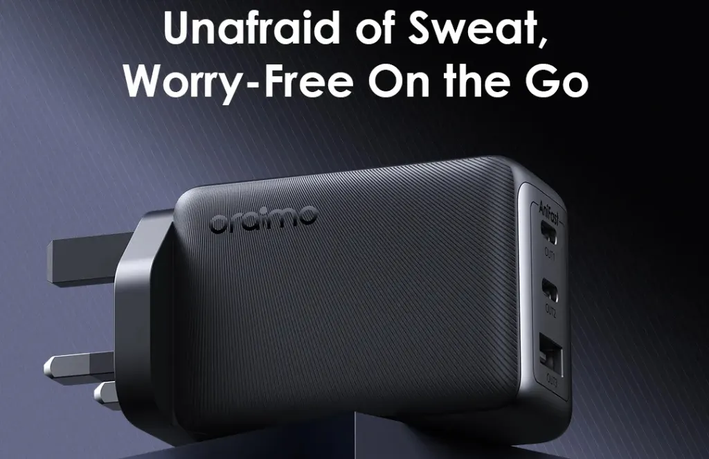 oraimo HyperGaN 65W GaN Wall Charger Kit with 100W CC Cable