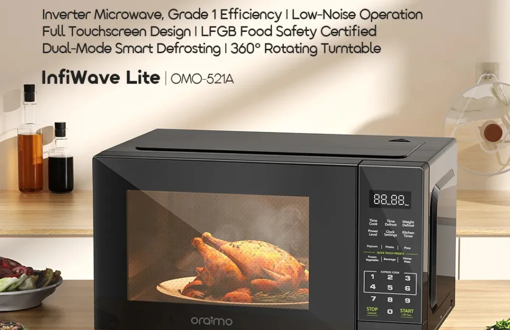 Oraimo Infiwave Lite L Low Noise Microwave Ovenoraimo InfiWave Lite 20L Low Noise Microwave Oven