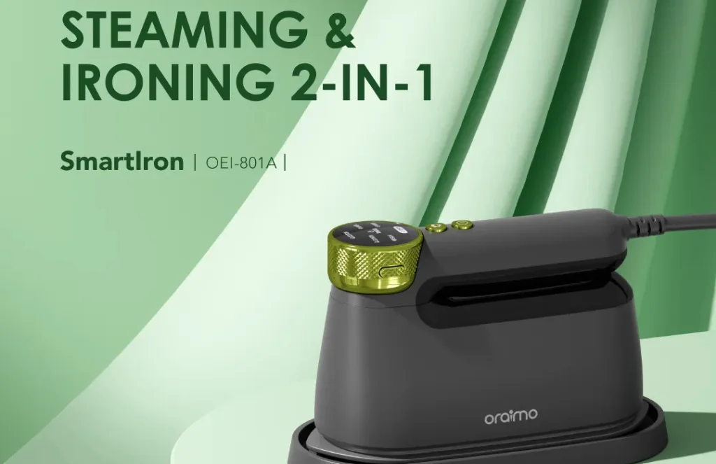 Oraimo Smartiron W Portable Electric Ironoraimo SmartIron 1740W Portable Electric Iron