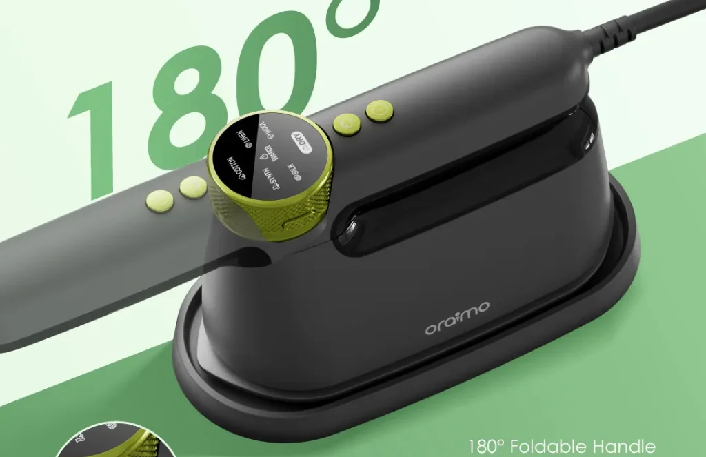 Oraimo Smartiron W Portable Electric Ironoraimo SmartIron 1740W Portable Electric Iron