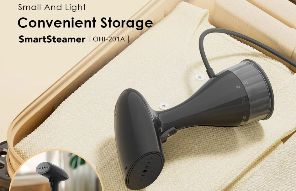 Oraimo Smartsteamer W Handheld Garment Steameroraimo SmartSteamer 1500W Handheld Garment Steamer