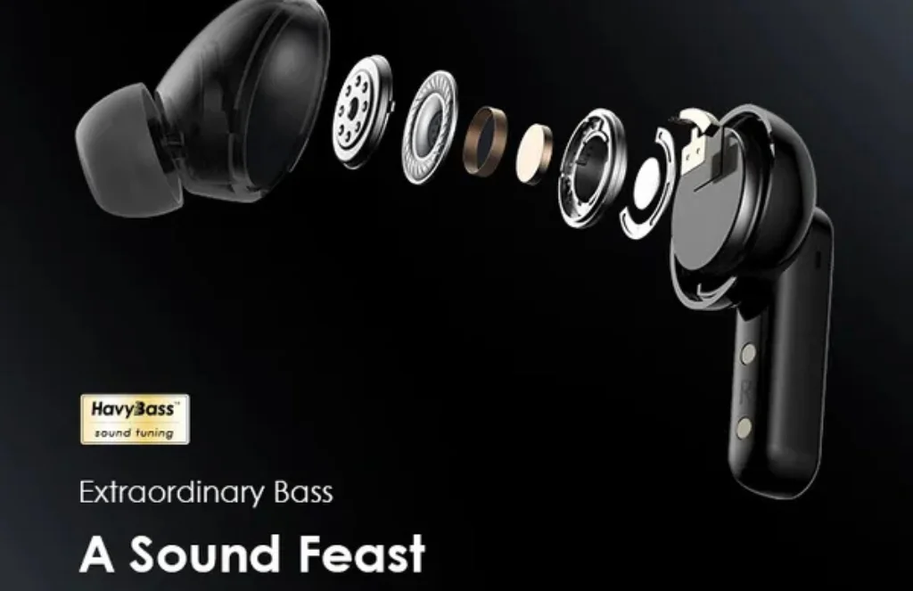 Oraimo Spacebuds Hybrid Ancoraimo SpaceBuds Hybrid ANC True Wireless Earbuds Customized Voice Prompt