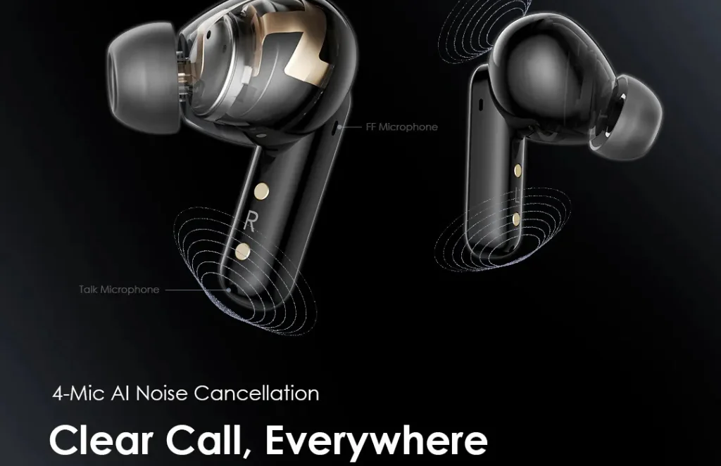 Oraimo Spacebuds Hybrid Ancoraimo SpaceBuds Hybrid ANC True Wireless Earbuds Customized Voice Prompt