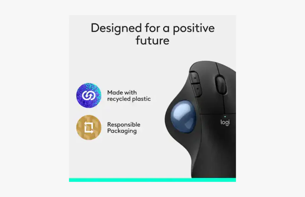 Logitech ERGO M575 Wireless Trackball Mouse