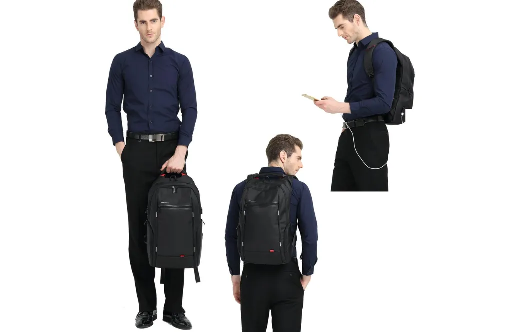 WebpKingsons KS3140W 15.6 inches City Laptop Backpack Water-Resistant