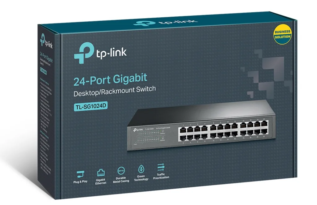WebpTP-Link 24-Port Gigabit Desktop Switch TL-SG1024D