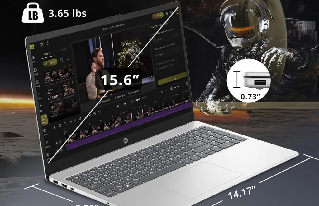 WebpHP 15-FD2050 Core Ultra 5-255U | 8GB | 512SSD | Touchscreen | 15.6" | Win11 | D4JK5UA