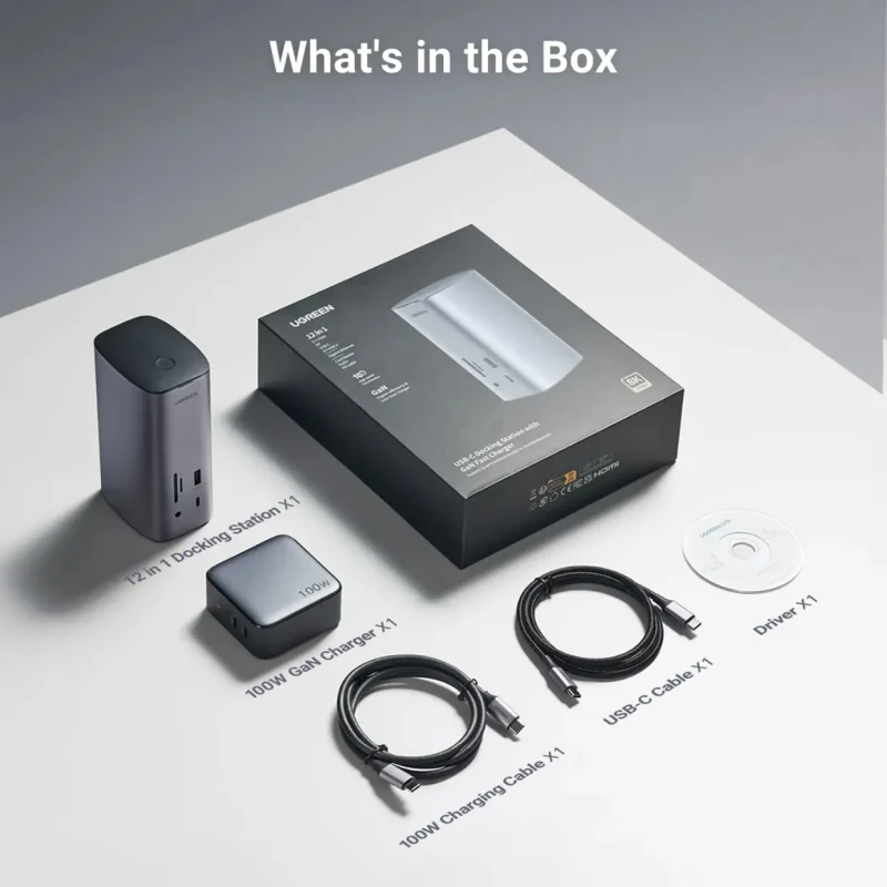 UGREEN 12-in-1 Fast Charge Universal Docking Station