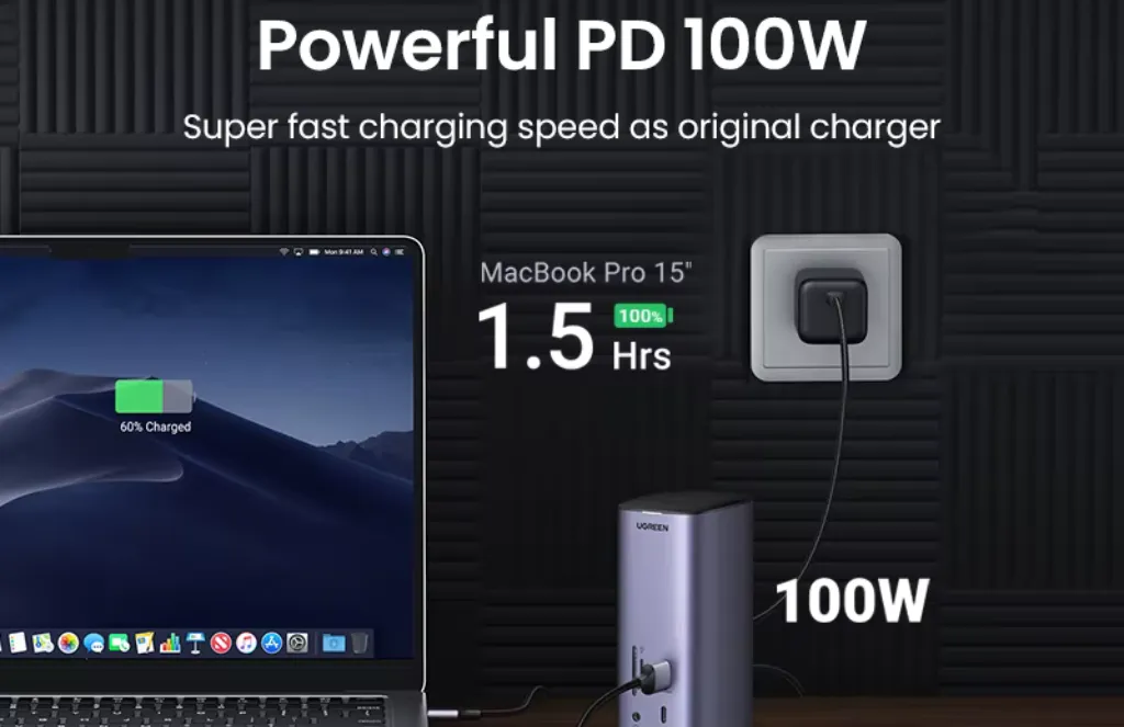 UGREEN 12-in-1 Fast Charge Universal Docking Station